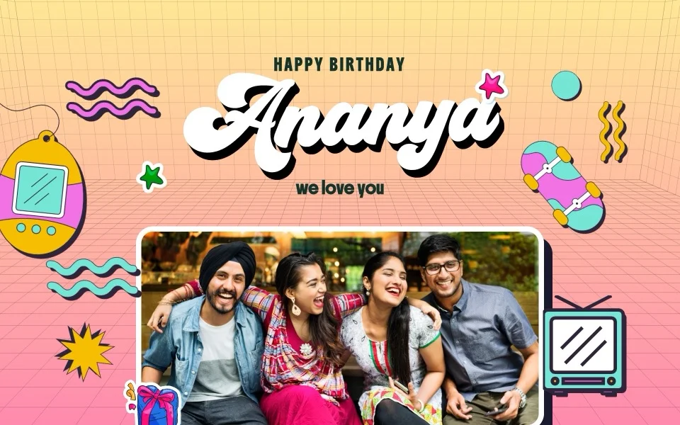 Party Pop template design