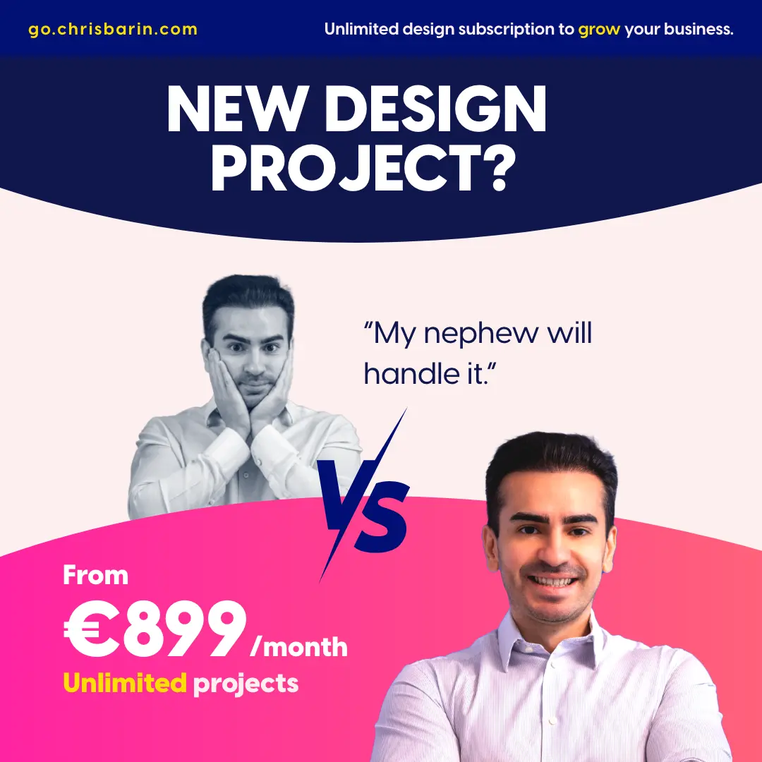 AI social media post design