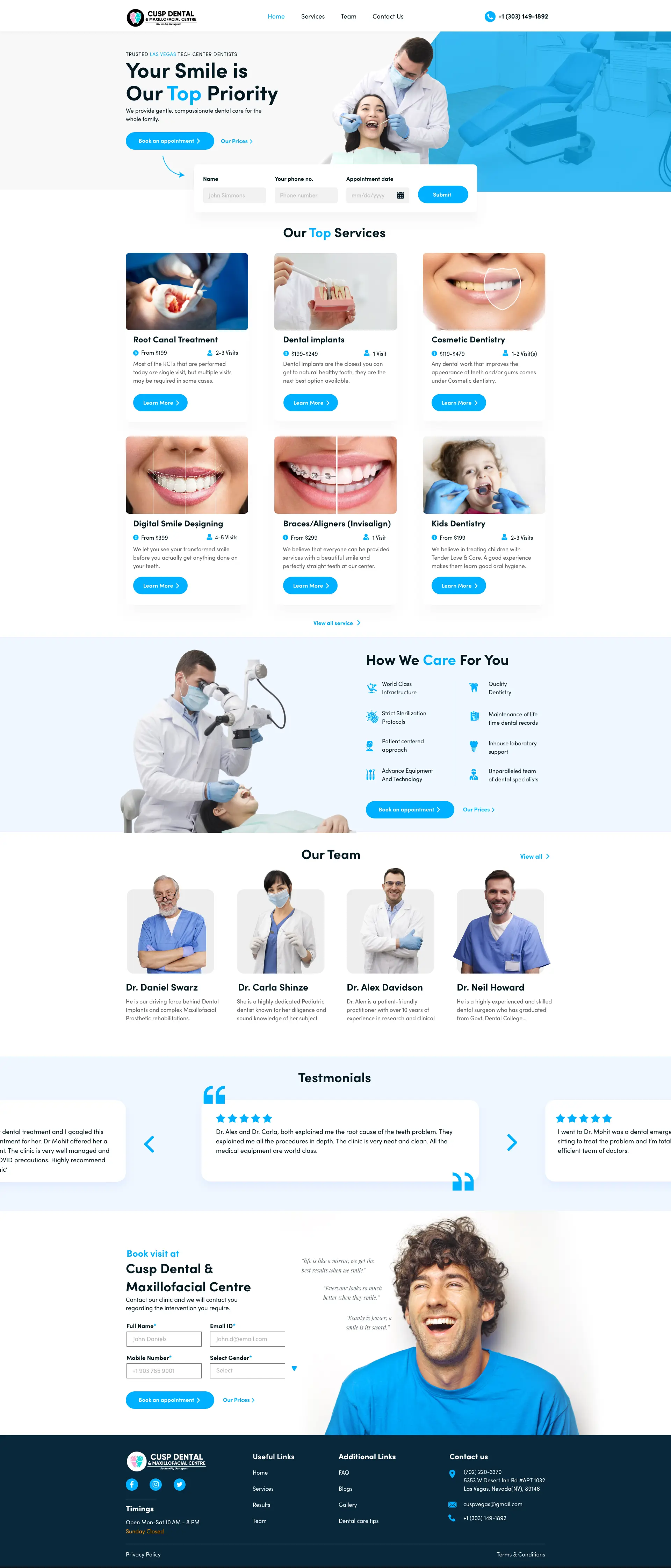 website design