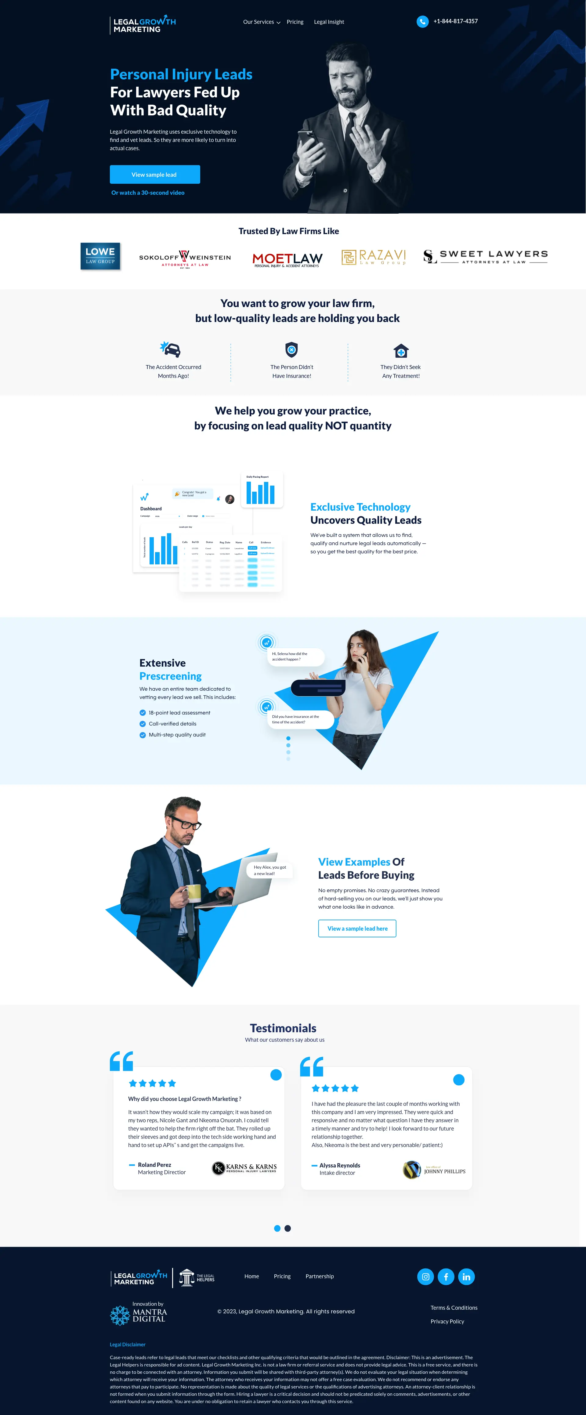 lawyer website design