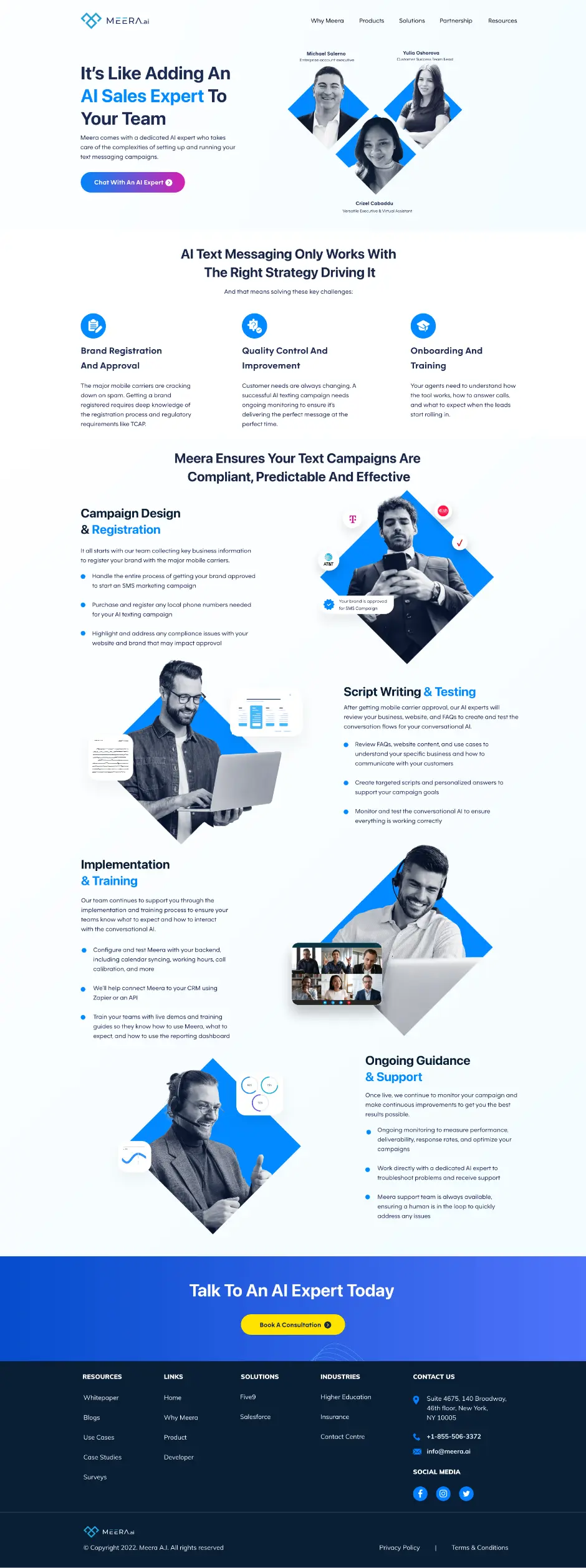 AI website design