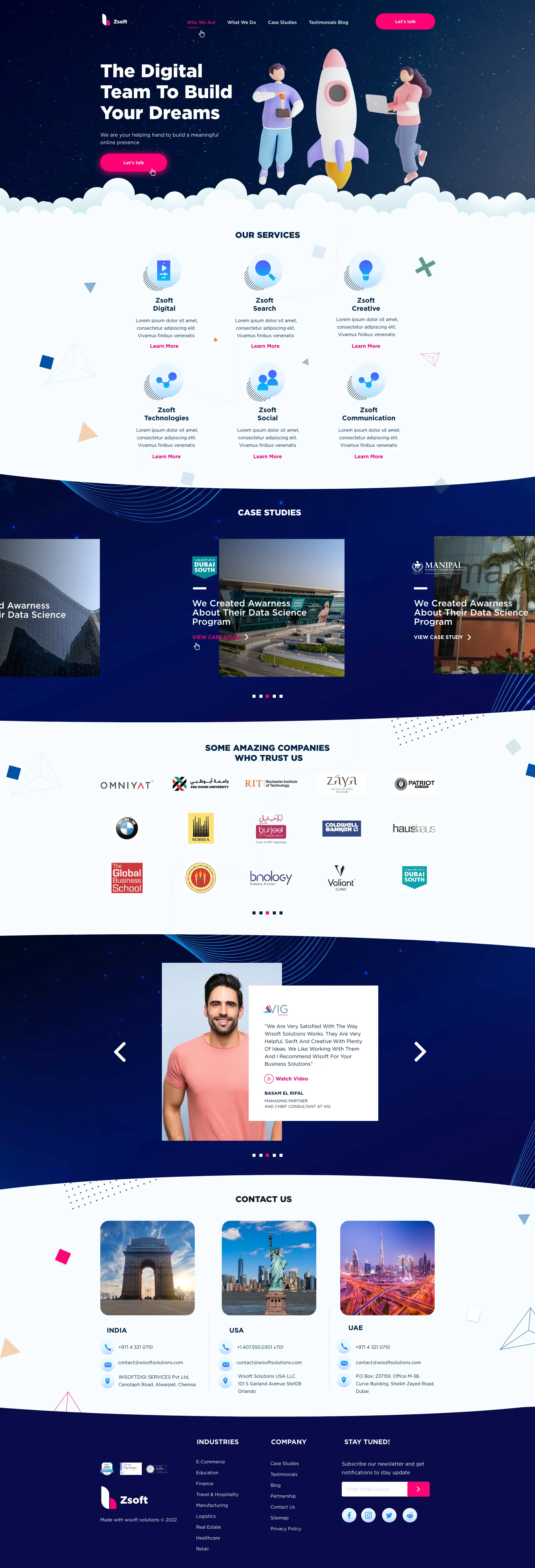 marketing website design